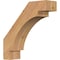 Ekena Millwork 5 1/2"W x 20"D x 20"H Merced Smooth Knee Brace, Western Red Cedar BRC06X20X20MRC00SWR - alternate 1